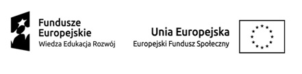 Logotypy - Europejski Fundusz Społeczny, Wiedza Edukacja Rozwój
