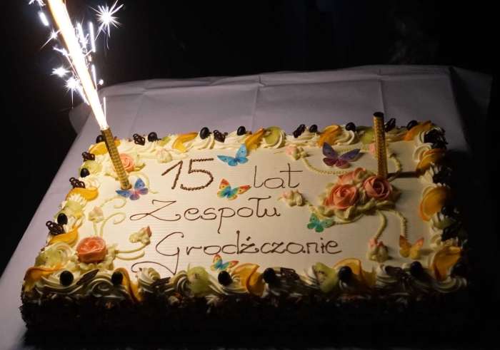 Tort z okazji jubileuszu Zespołu