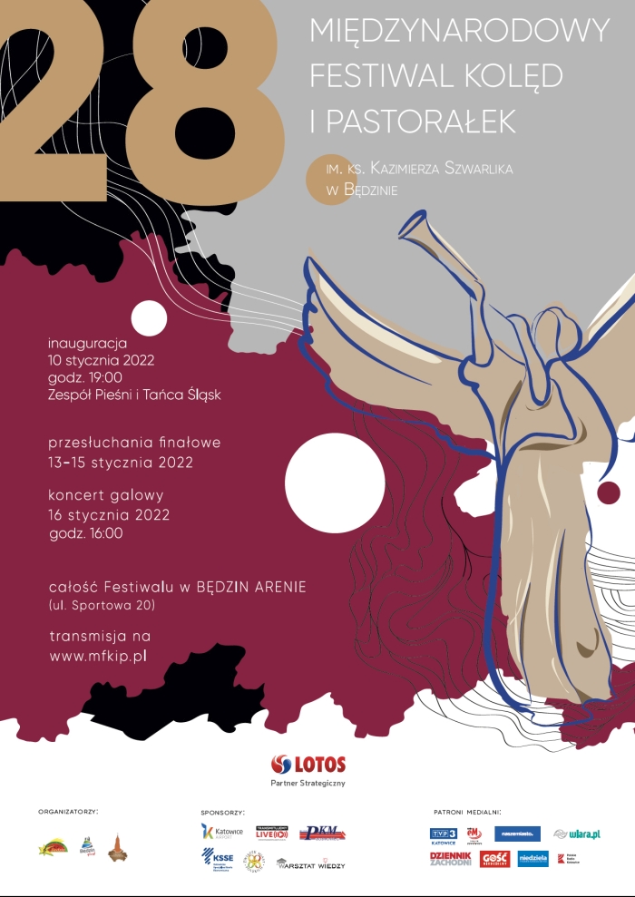 Plakat 28. Międynarodowego Festiwalu Kolęd i Pastorałek