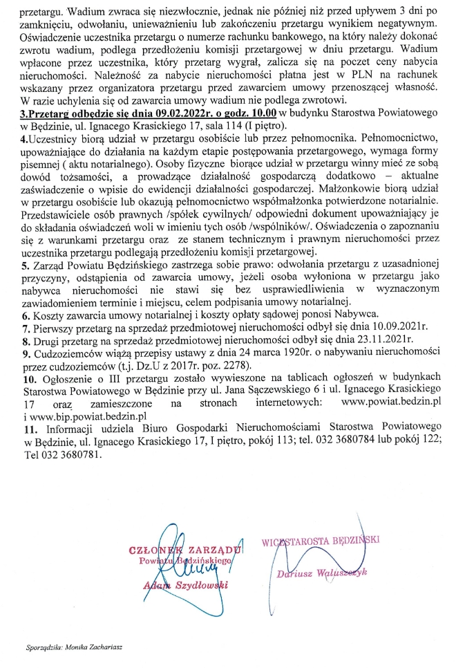 Treść komunikatu cz. 2 Treść komunikatu cz. 2